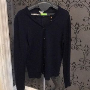 J. Crew navy blue Caryn cardigan